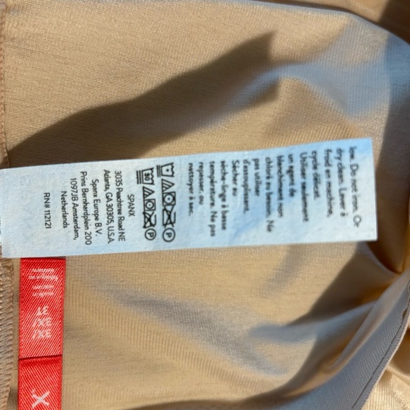 SPANX Sz 3X Slim Line Waist and Hemline Medium Compression Shapewear Shorts - Picture 8 of 10